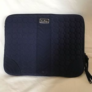 Vera Bradley Laptop Sleeve in Navy